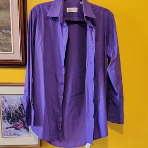 Men's Purple Dress Shirt